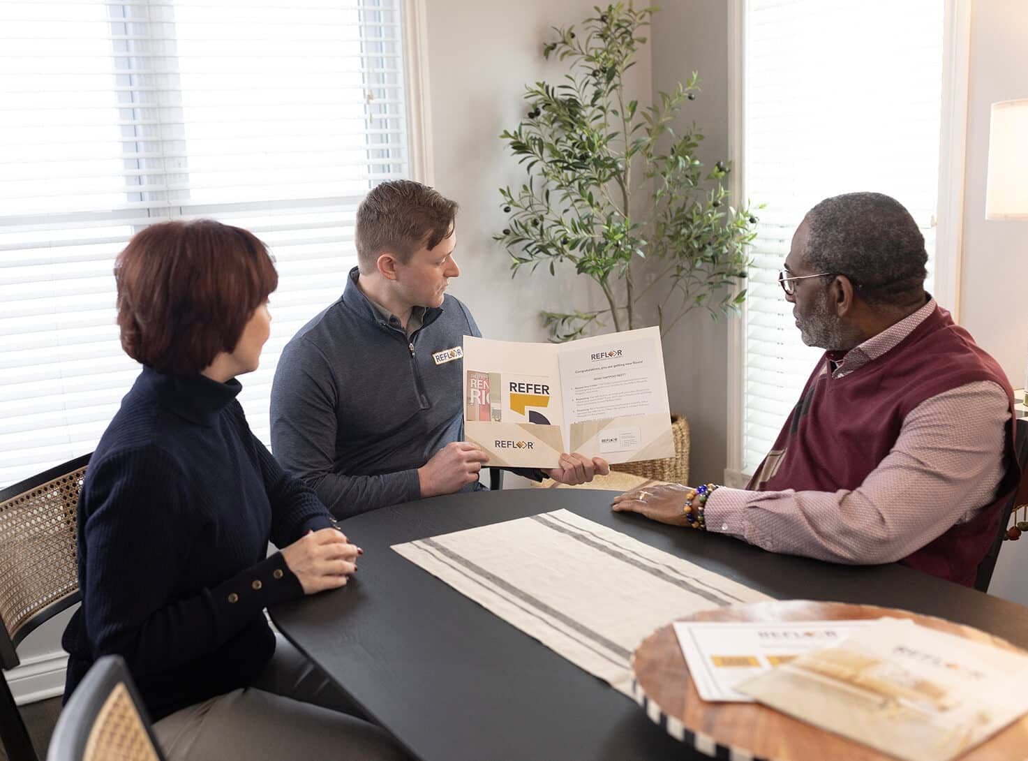 People at table