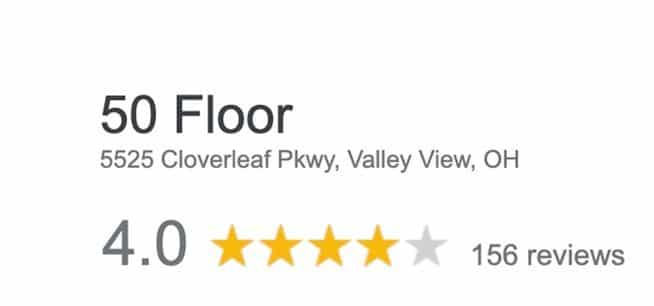 50 floor cleveland