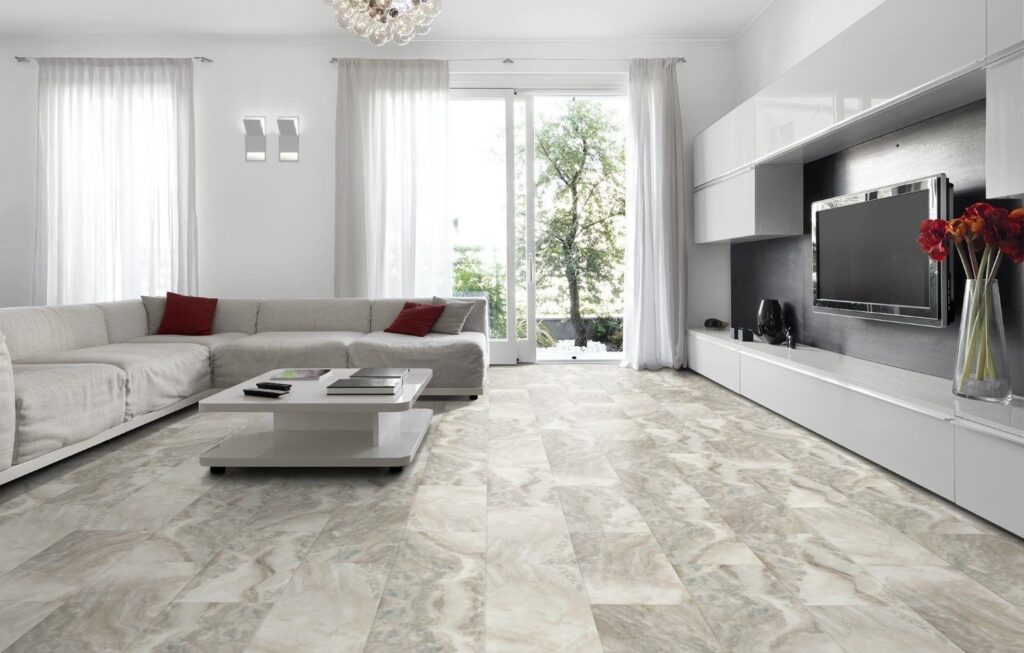 White Onyx Luxury Vinyl Flooring