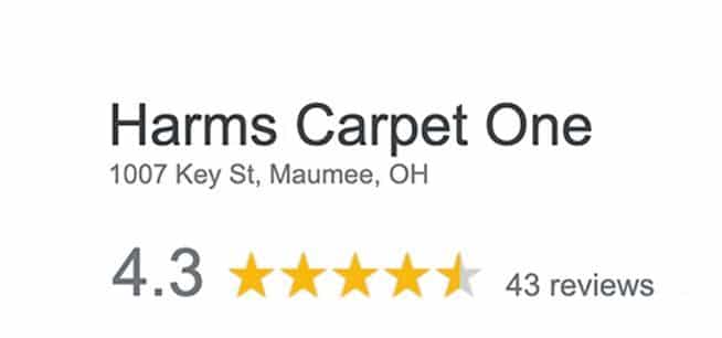 harms carpet one rating
